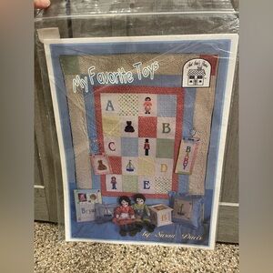 #550 “my favorite toys” pattern & instructions for how to do a punchneedle